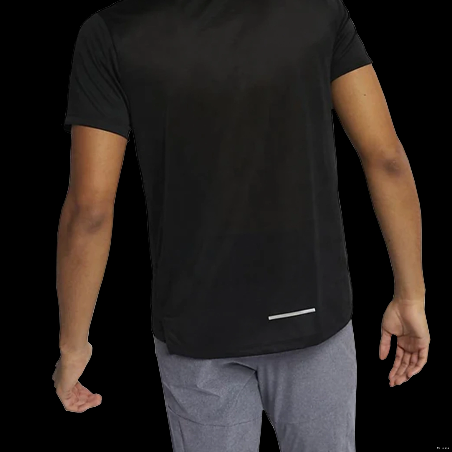 Dri-Fit 1.0 T Nike Black Shirt Miler 0708